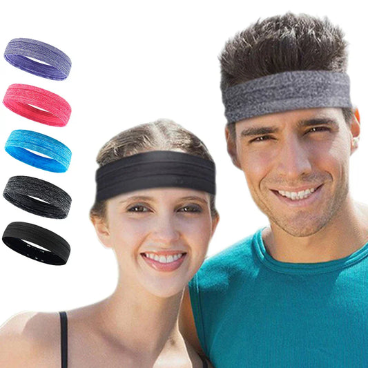 -Slip Moisture-Wicking Sweatband