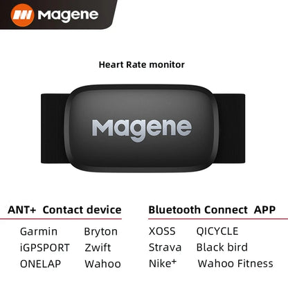 Mover H64 Heart Rate Sensor ANT Bluetooth Chest Strap Cycling Monitor