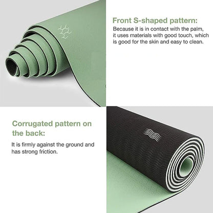 -Slip TPE Yoga Mat