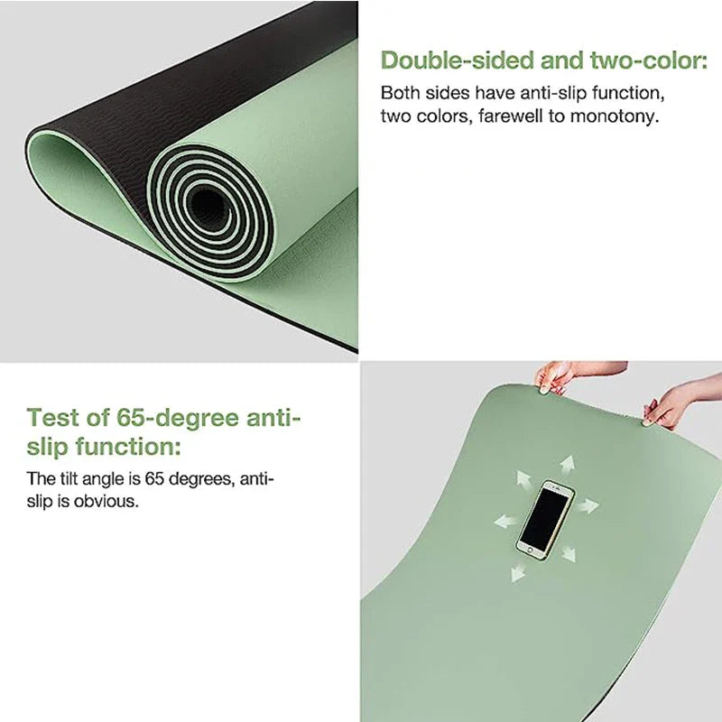 -Slip TPE Yoga Mat