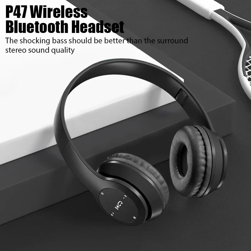 P47 Wireless Bluetooth Headphones