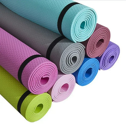 6mm Thick Yoga Mat Anti-Skid EVA Foam