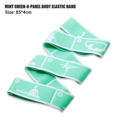 Multi-Section Elastic Yoga Resistance Bands