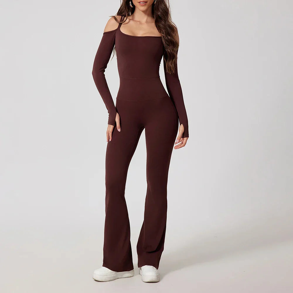 Yoga Jumpsuit Bodysuit Fitness Tracksuit