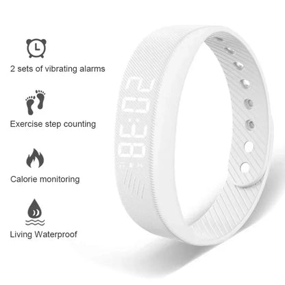 Smart Bracelet LED Digital Waterproof Pedometer