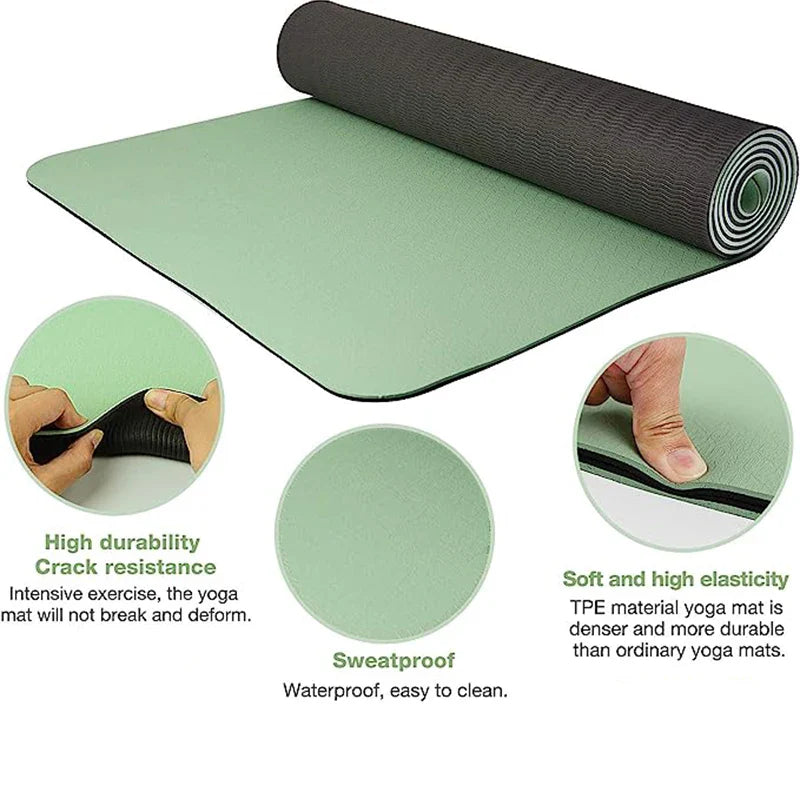 -Slip TPE Yoga Mat