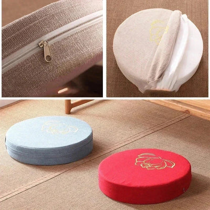 40x10cm Round Meditation Cushion