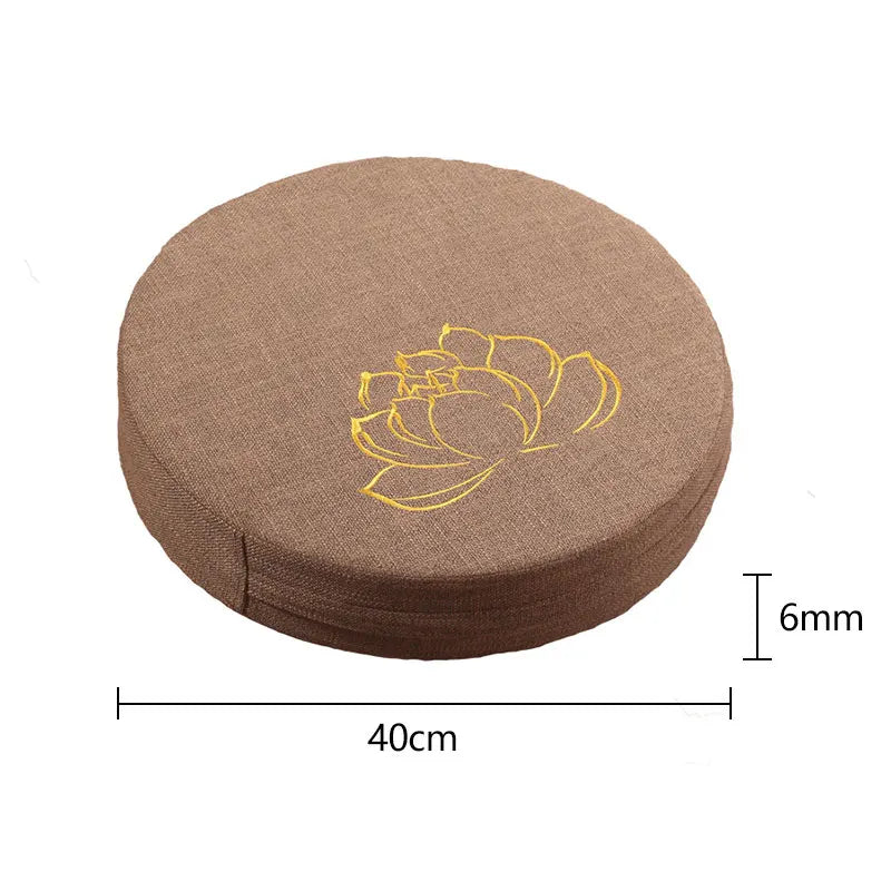 40x10cm Round Meditation Cushion