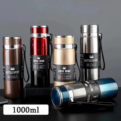 1L Stainless Steel Thermos Bottle