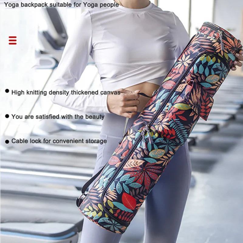 Printed Yoga Mat Bag