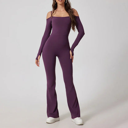 Yoga Jumpsuit Bodysuit Fitness Tracksuit