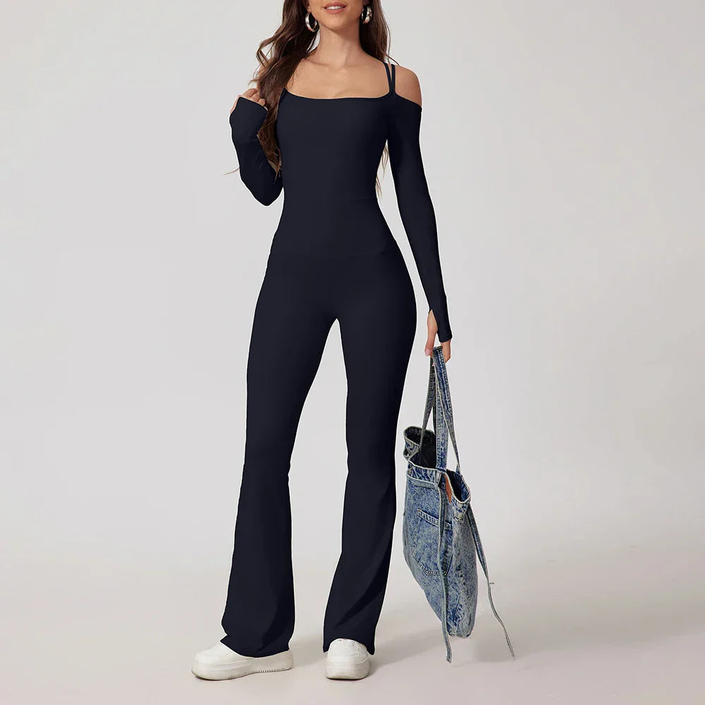 Yoga Jumpsuit Bodysuit Fitness Tracksuit