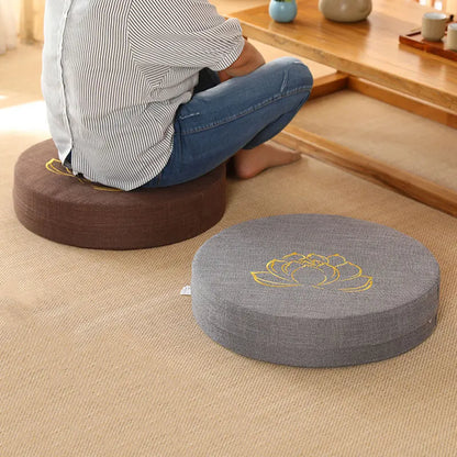 40x10cm Round Meditation Cushion